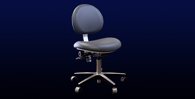 090 doctor's dental stool front