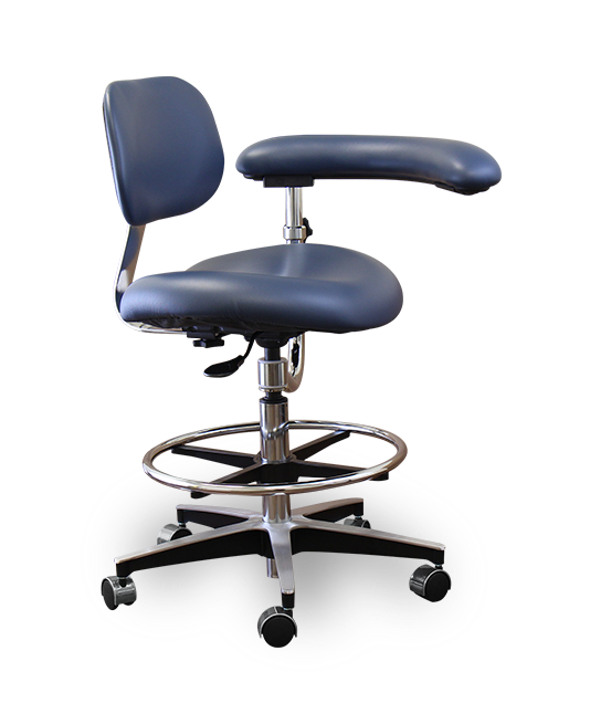 81B assistant dental stool