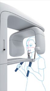 Bel-Cypher Pro Panoramic dental imaging side with figure