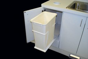 X-Calibur D96 Sterilization Center waste receptacle
