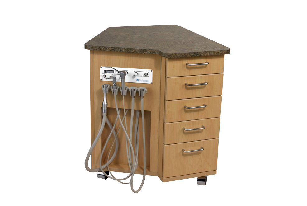 OC200 Orthodontic Mobile Cart dental cabinetry features