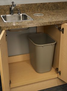 ECO3 Assistant’s Console dental cabinetry storage bay