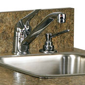 ECO3 Assistant’s Console stainless steel sink