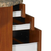 ECO6 Rear Treatment Console side drawers
