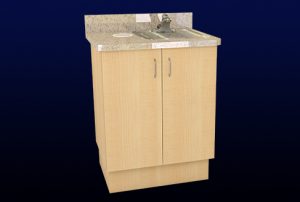 ECO8 Sink Unit dental cabinetry light wood