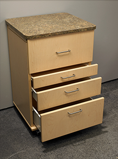 ECO9 Mobile Cart dental cabinet drawer unit